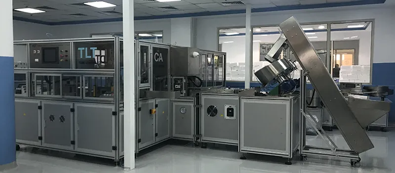 Fully Automatic Blood Collection Tube Production Line for a Middle Eastern Client