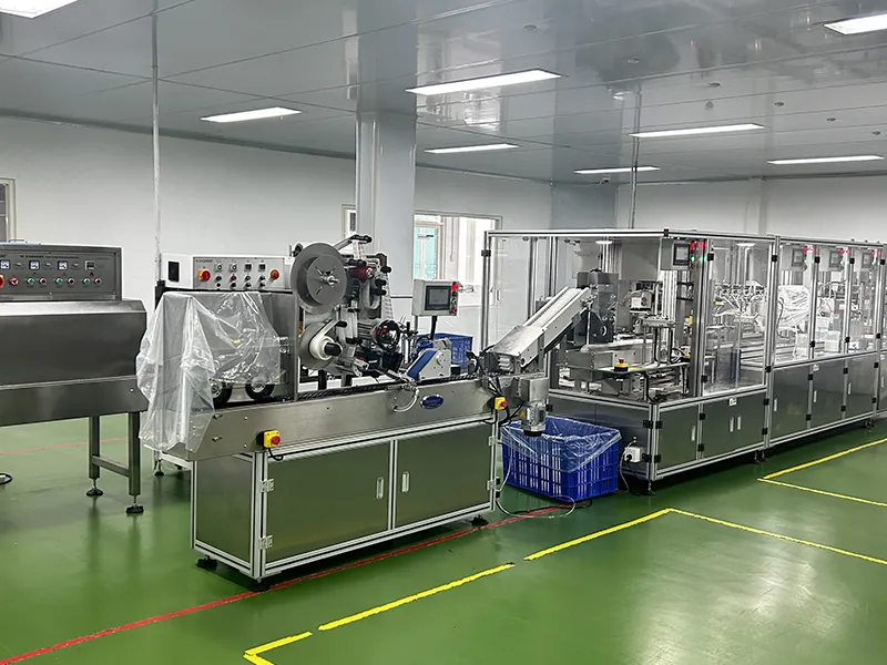 Fully Automated Vacuum Blood Collection Tube Production Line and Auxiliary Equipment for an Indonesian Client
