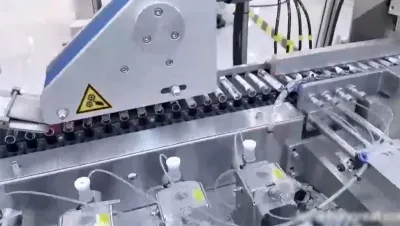 2000-4000pcs/h Non-Vacuum Blood Collection Tube Assembly Line