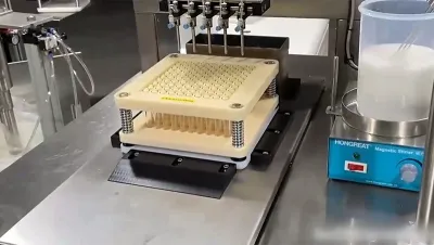 H100BCA Clot Activator Precision Spray Coating Machine